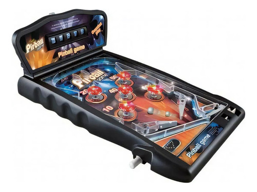 Super Pinball Juego Con Contador De Puntos Luces Y Sonidos