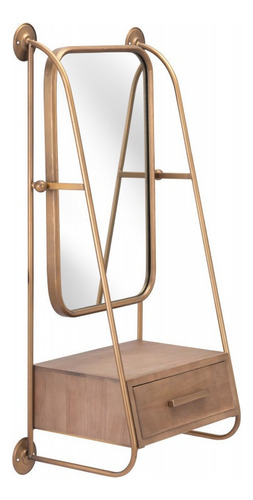 Espejo Peralta Dorado Këssa Muebles