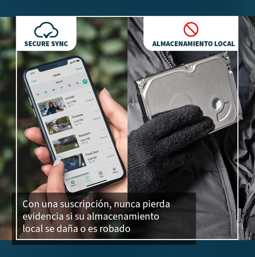 Arlo Pro3, 2 Cámara Vigilancia Wifi 2k, Faro Y Sirena