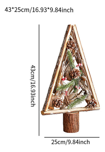 Rbol De Navidad Decorativo De Mesa, Mini Árbol De L