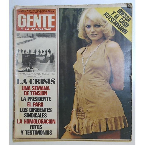 Revista Gente Y La Actualidad Año 9 N 520 10 De Julio 1975