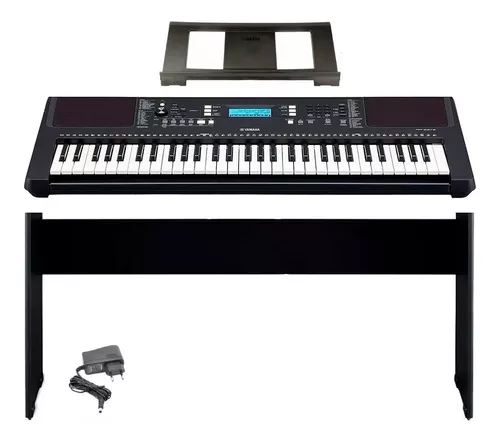 Teclado Arranjador Yamaha PSR-E373 Preto - Home