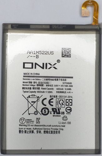 Bateria Compatible Onix Eb-ba750abu Para Samsung Galaxy A10