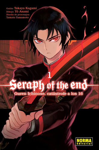 Seraph Of The End: Guren Ichinose, Catãâ¡strofe A Los Diecisãâ©is 1, De Asami, Yô. Editorial Norma Editorial, S.a., Tapa Blanda En Español