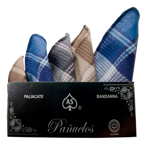 Pack De 3 Pañuelos De Algodón Para Hombre