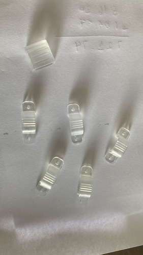 50 bridas de silicona para mangueras LED, cinta LED SMD, color claro transparente