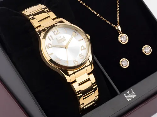 Dumont Lady Dourado Kit Feminino