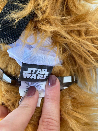 Peluche Mochila Chewbacca De Star Wars Original Usado (Usado)