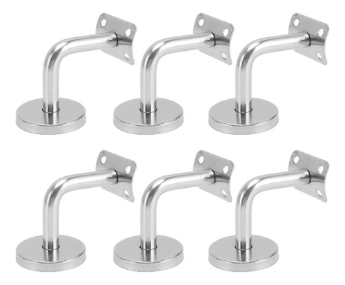Soporte Para Barandilla De Escalera, 6 Piezas, Pared, Acero