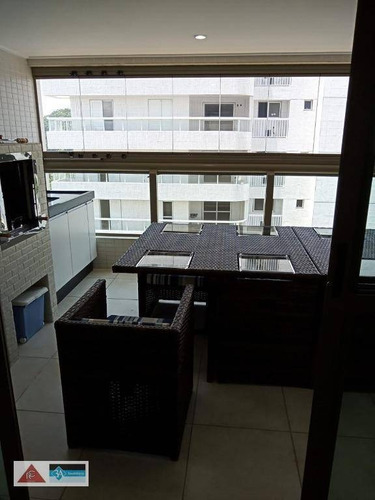 Imagem 8 de 30 de Apartamento Com 3 Dormitórios À Venda, 180 M² Por R$ 1.350.000,00 - Canto Do Forte - Praia Grande/sp - Ap6677