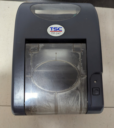 Impressora Térmica Tsc Ttp-247 - Leia A Descrição Cinza Escuro (Usado)