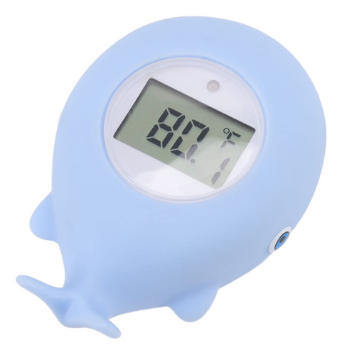 Whale Shaped Baby Bath Thermometer, Submersible