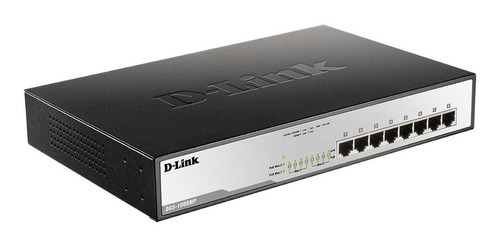 Switch Dgs-1008mp 8-port 10/100/1000 Gigabit Ethernet Ports