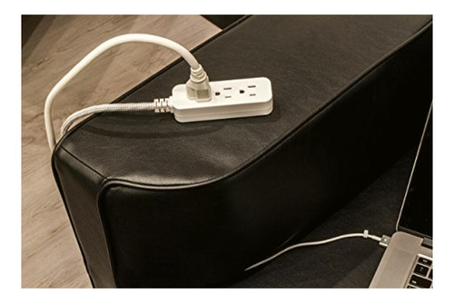 Cordinate 37914 3-outlet Extension Cord Gray
