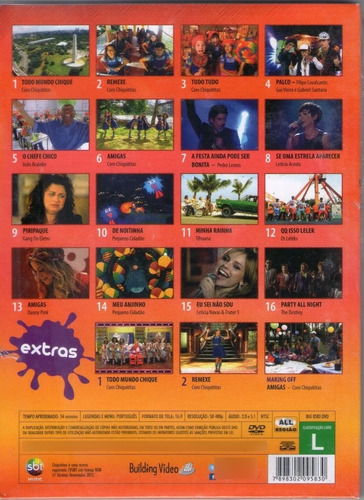 Dvd Digipack Chiquititas Vídeo Hits Volume 2 (Usado)