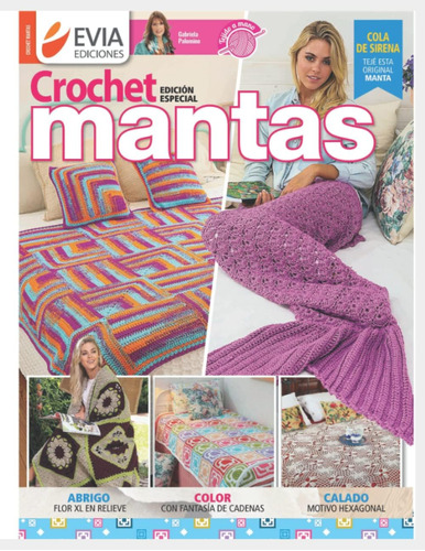 Libro: Crochet Mantas: Tejido A Mano (spanish Edition)