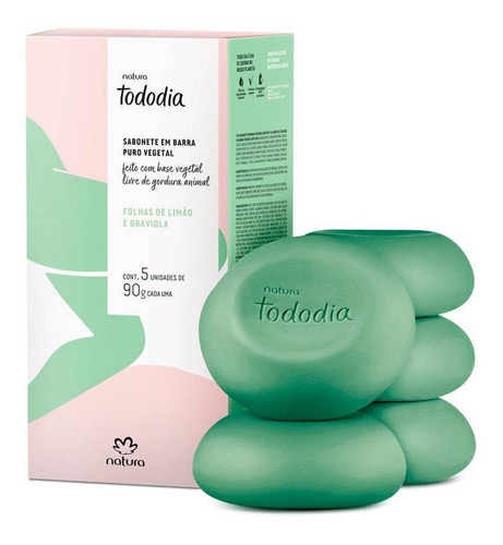 Natura Combo Sabonetes Tododia - 3 Caixas Com 5 Unidades
