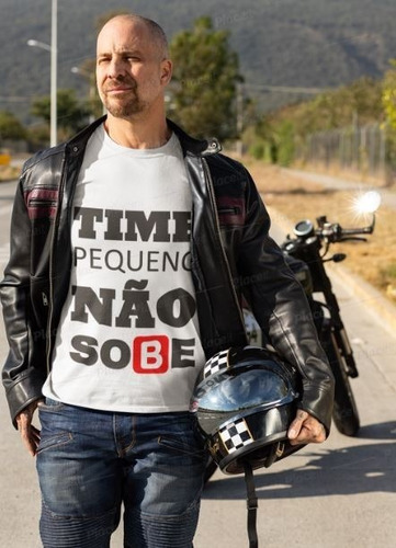 Imagem 2 de 3 de Camisa Time Pequeno Não Sobe - Tam G