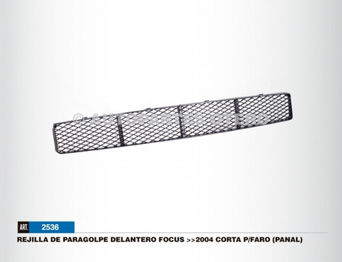 Rejilla De Pg Delantero Focus Corta P/faro (panal)