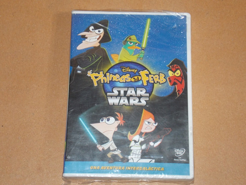 Dvd Original Phineas Y Ferb: Star Wars - Disney - Sellada