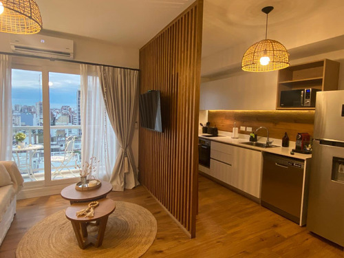 2 Ambientes Amoblado Y Equipado En Torre Vista Belgrano- Alquiler Paquete!
