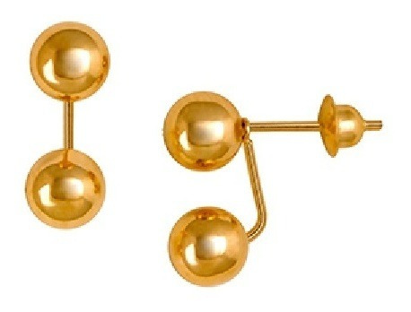 Brinco Gracce Kelli Bola 4mm Ouro 18k 23468 K070