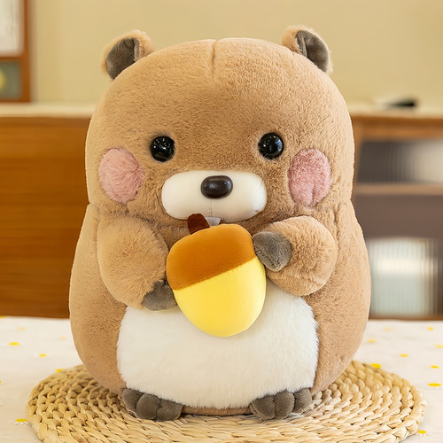 2 Peças De Brinquedos Infantis Fofos Com Boneca Marmota Maci