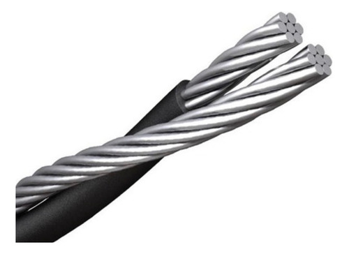 Cable Acometida Cfe 1+1 #6 Nuevo Rollo De 200m Iusa O Kobrex