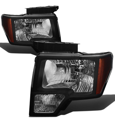 Dna Motoring Hl-oh-dd974p-bk-am Faros Delanteros De Montaje