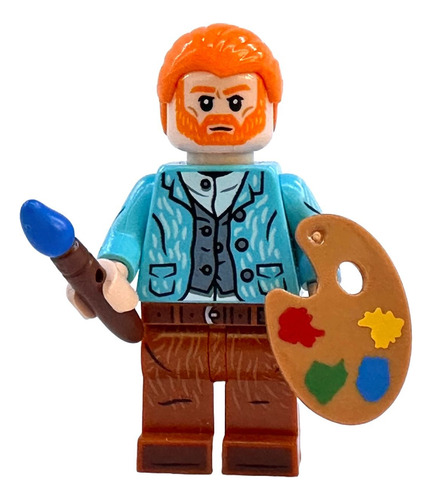 Lego Minifigura Vicent Van Gogh Ideas 21333 1 Ideas (Usado)