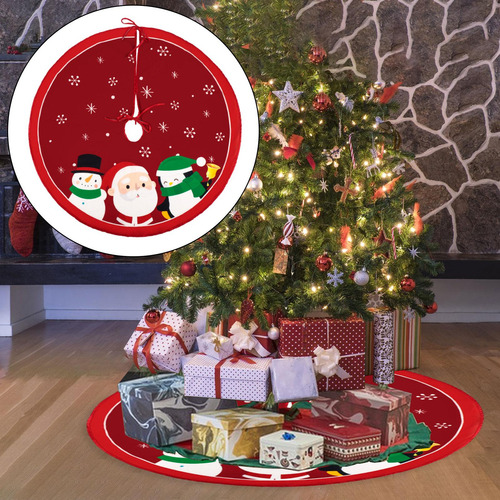 100 Uds Bola De Navidad Falda De Árbol De Navidad
