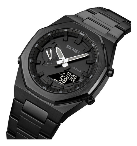 Reloj Hombre - Mujer Skmei 1816 - Analógico Digital - Ø41mm Malla Sk-1816bkb