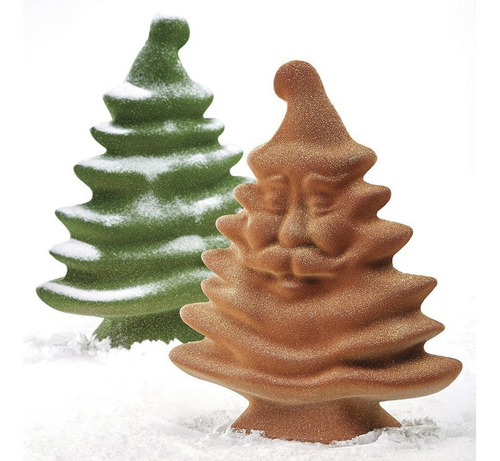 Molde Termoforamdo Para Chocolate  Arbol Animado Navidad