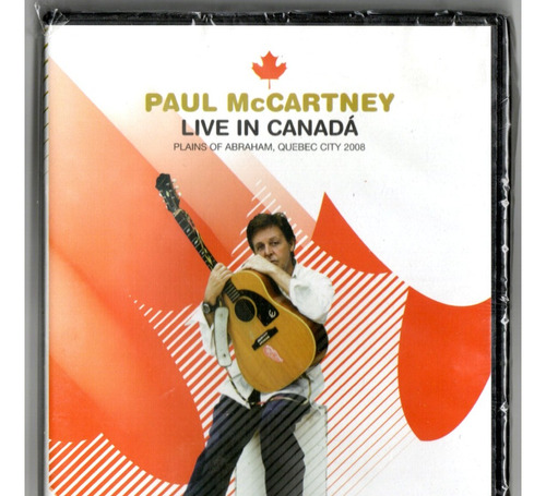 Paul Mccartney Live In Canada Dvd Original Nuevo