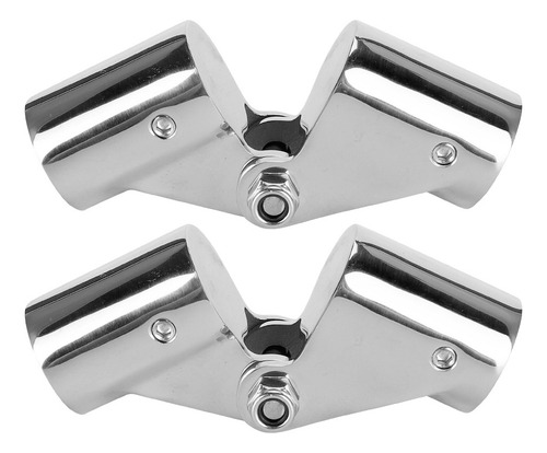 Conector De Tubo, 2 Piezas, Plegable, Giratorio, De Acero In