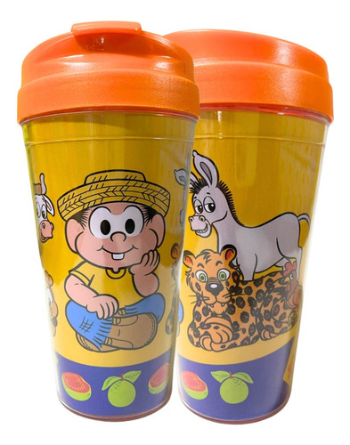 Copo Bucks Chico Bento Goiabeira 470ml - Turma Da Mônica