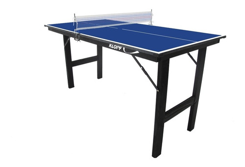 Mesa Tenis Mesa Ping Pong Jr 12mm Mdp Dobravel Klopf 1003