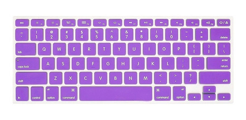 Protector Teclado En Ingles Macbook Pro 13 15 Air 11 Retina