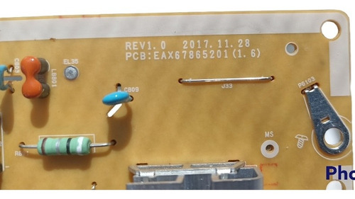 Fuente LG 55uk6250pub, Pcb: Eax67865201 (1.6) (Usado)
