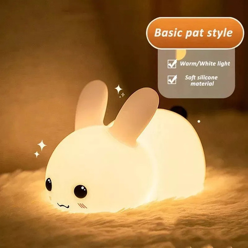 Fjl Luz Led Recargable The Luminous Rabbit Night Light
