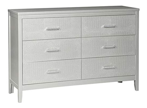 Diseño De La Firma Por Ashley B56031 Olivet Dresser Silver