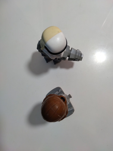 Set Muñecos Star Wars X 2 (storm Tropper Y Chewbacca)2008 (Usado)