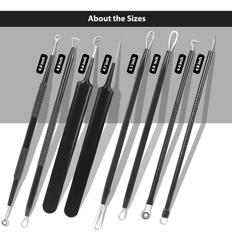 Kit De Removedor De Espinillas Y Espinillas, Extractor De Ac