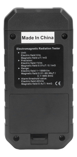 Detector De Radiación Electromagnética Pantalla Lcd