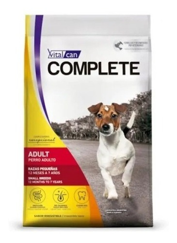 Vital Can Perro Complete Adulto Raza Pequeña X 7,5 Kg Boedo