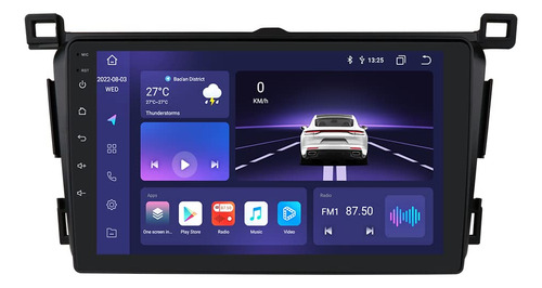 Estereo De Coche Android 12 De 8 Nucleos 4+32 Gb Para Toyota