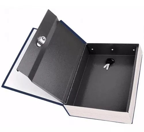 Caja Fuerte Simulada Libro 270x200x65 Mm Cofre Porta Valores