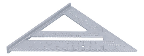Regla Angular Para Carpintería, Aleación De Aluminio, 7 PuLG