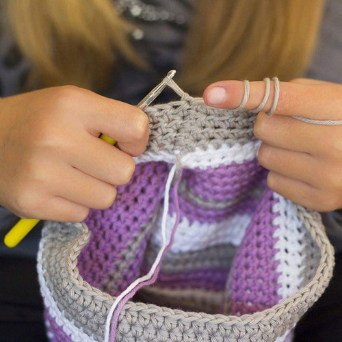 Y Kit De Agujas De Crochet Con Estuche 85 Piezas