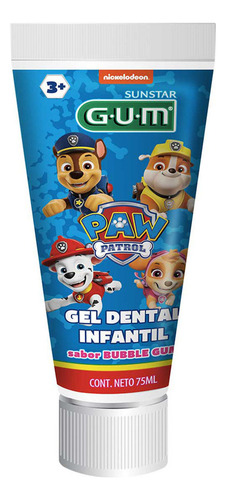 Gel Dental Paw Patrol 75ml Gum